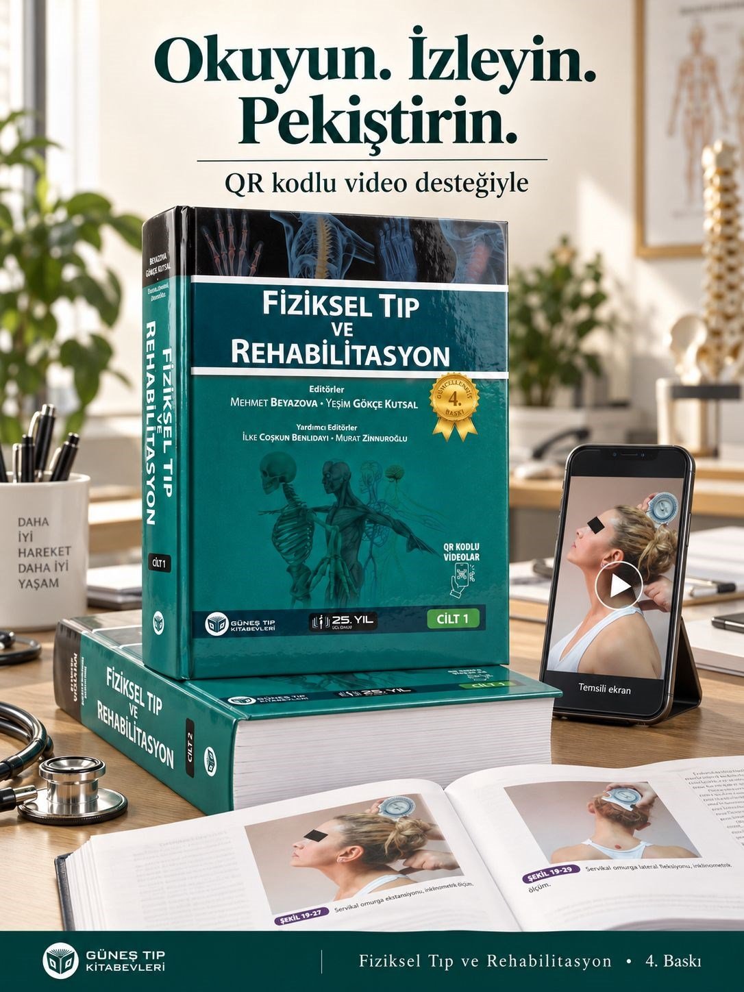 Fiziksel Tıp ve Rehabilitasyon 2 Cilt, 25. Yıl Özel Baskısı (4. Baskı)