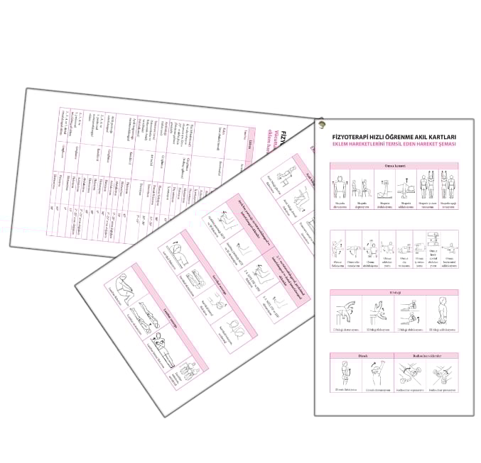 Fizyoterapi Hızlı Öğrenme Akıl Kartları