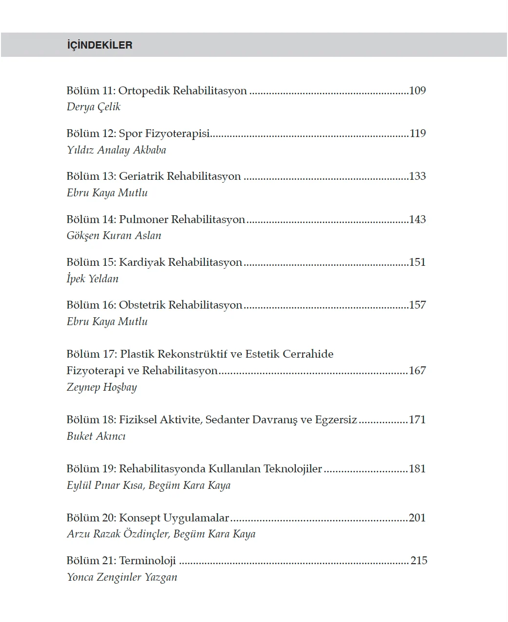 Fizyoterapi ve Rehabilitasyona Giriş 4.Baskı