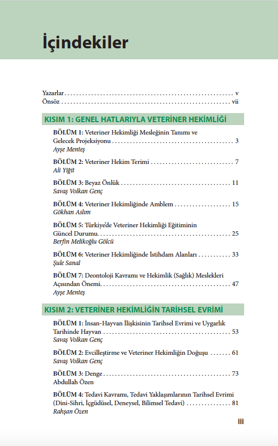 Geçmişten Geleceğe Veteriner Hekimliği