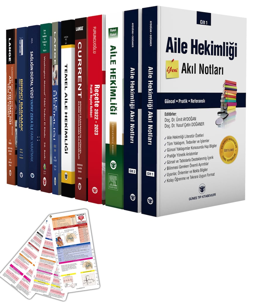 Güncel Aile Hekimliği Textbook Seti (11 ÇOK SATAN BU SETTE)