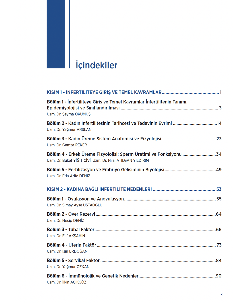 Güncel İnfertilite ve Yardımcı Üreme Teknikleri