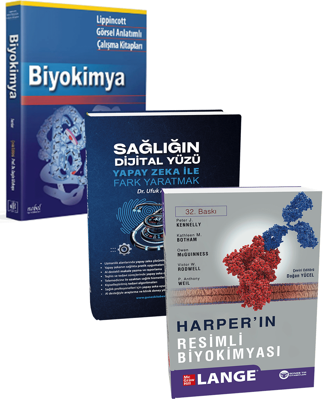 Harper - Lippincott Biyokimya Seti (3 ÇOK SATAN BU SETTE)