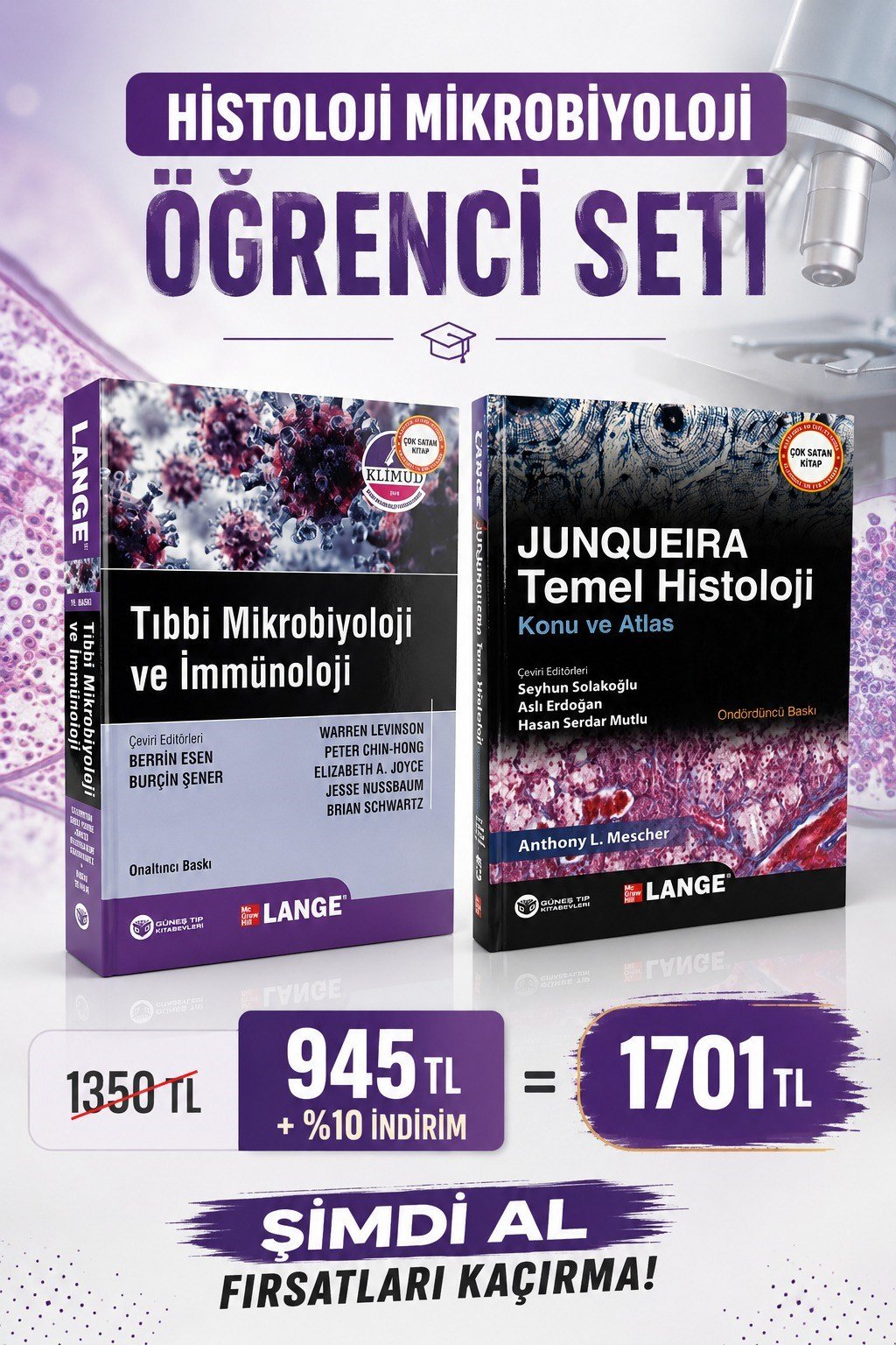 Histoloji Mikrobiyoloji Öğrenci Seti
