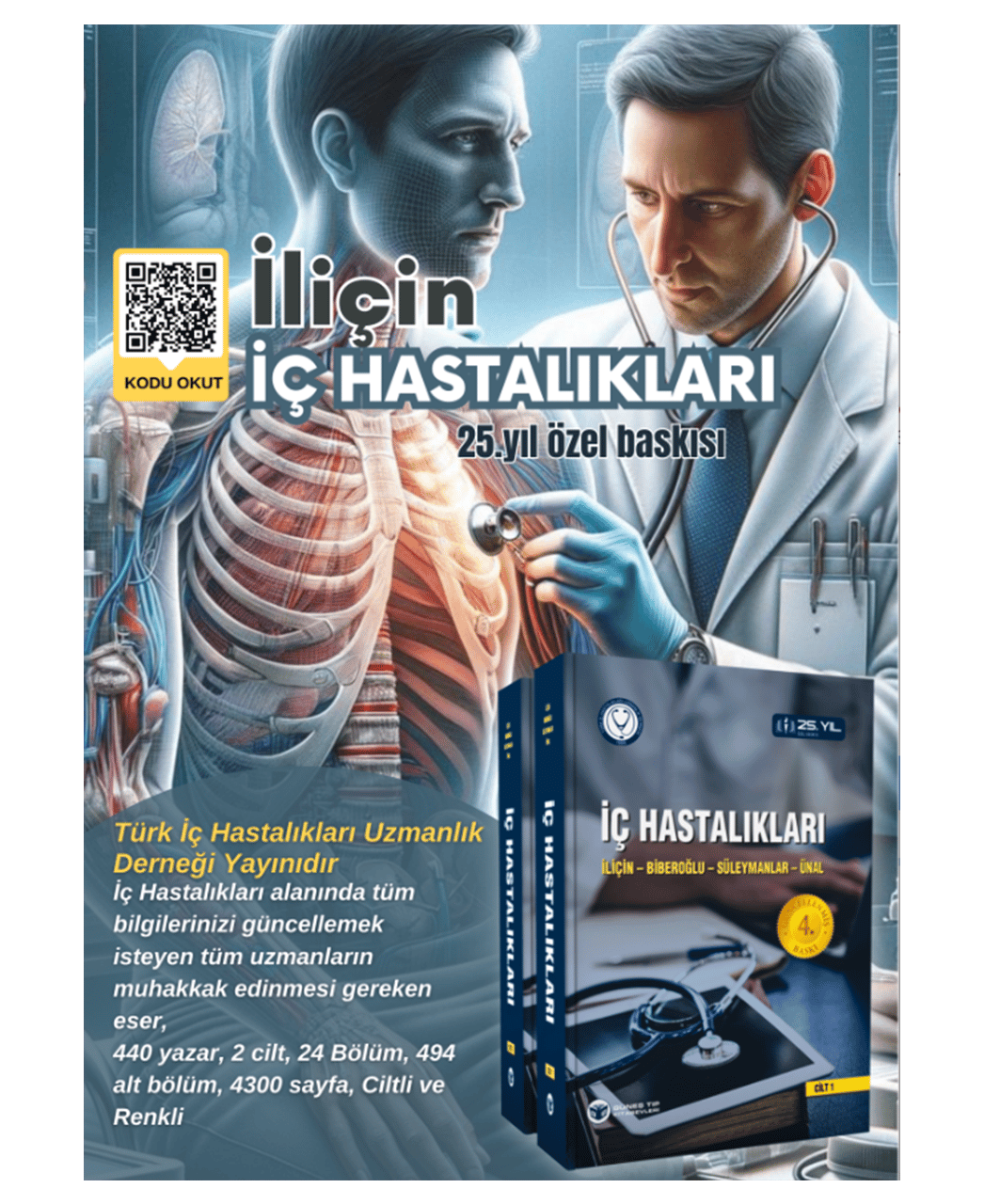 İç Hastalıkları 2 Cilt, 4. Baskı ( İliçin, Biberoğlu, Süleymanlar, Ünal )