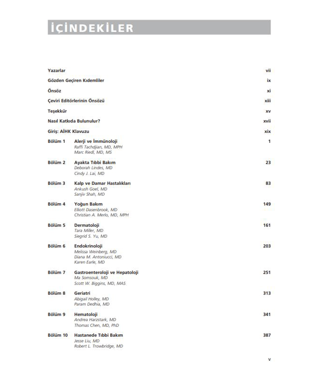 İç Hastalıkları - Yeterlilik Sınavları İçin
