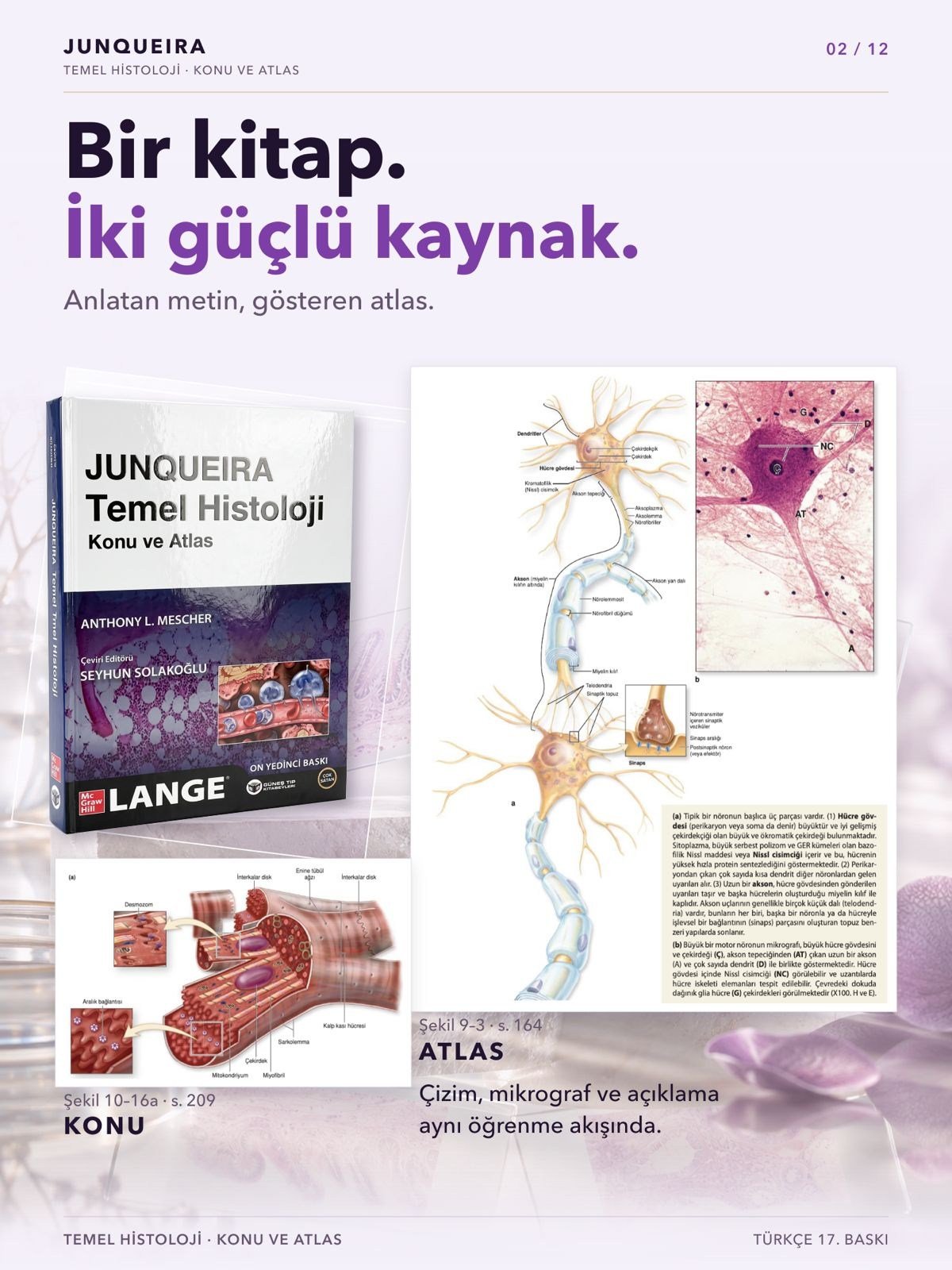 Junqueira Temel Histoloji Konu ve Atlas 17. Baskı