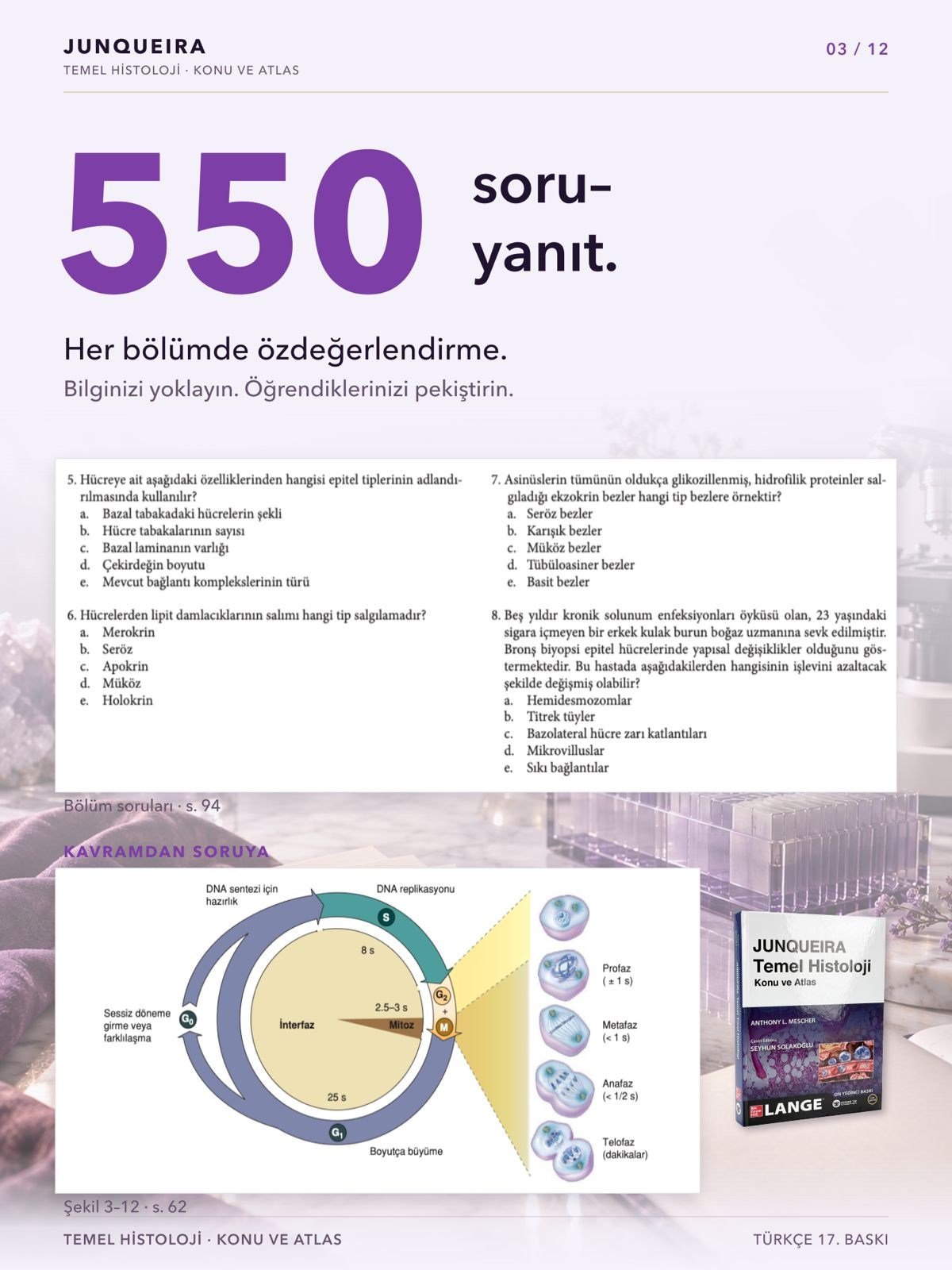 Junqueira Temel Histoloji Konu ve Atlas 17. Baskı