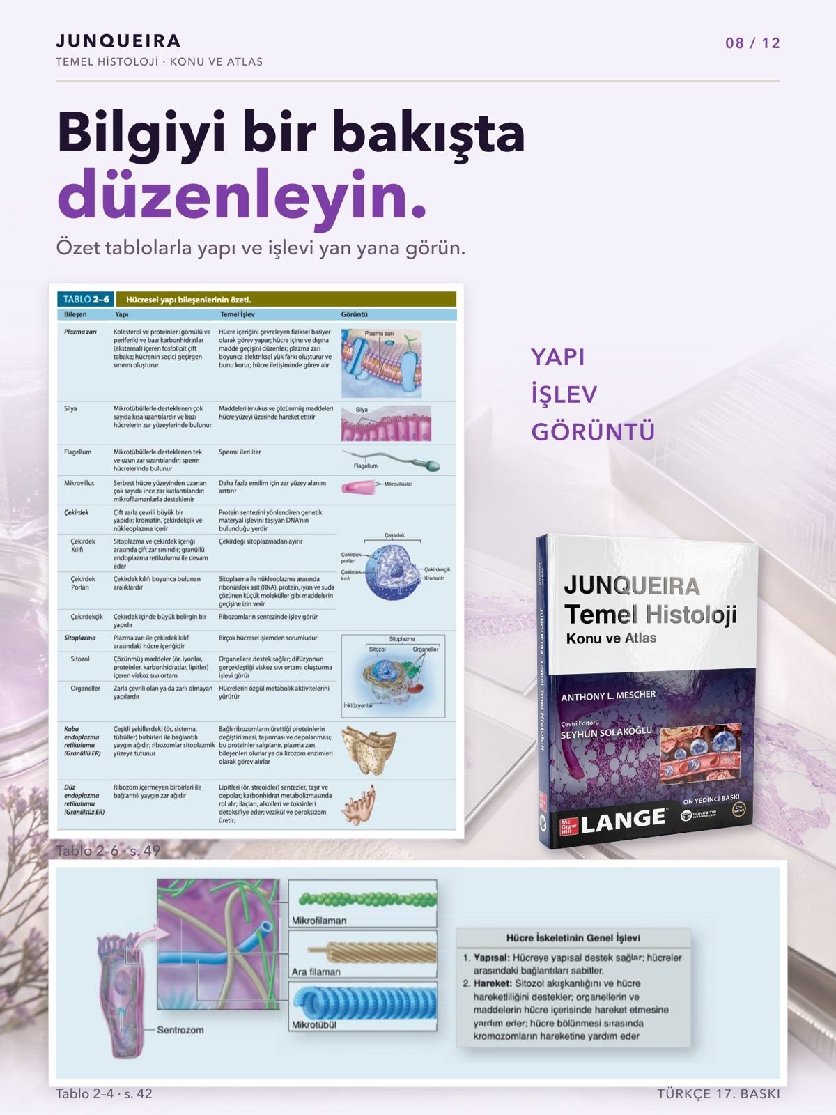 Junqueira Temel Histoloji Konu ve Atlas 17. Baskı