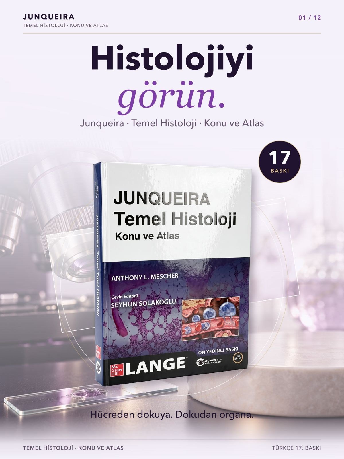 Junqueira Temel Histoloji Konu ve Atlas 17. Baskı