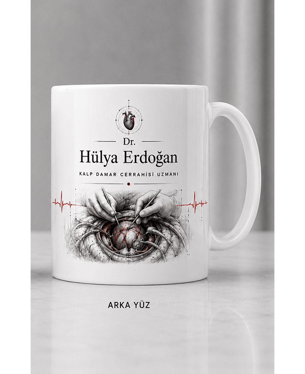 KALP DAMAR CERRAHİSİ KUPASI (İsme Özel)