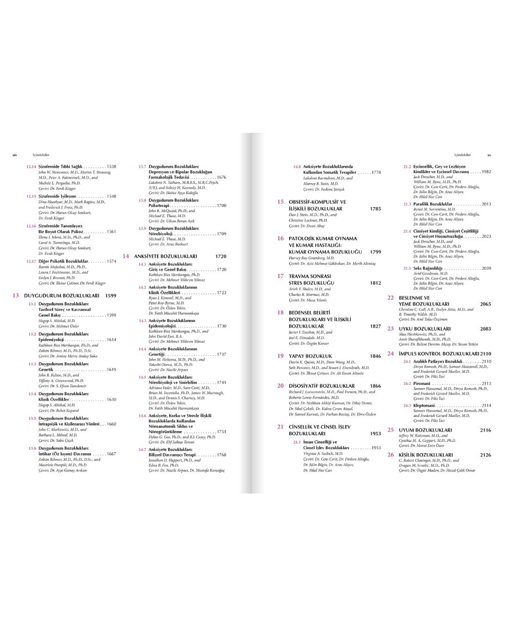 Kaplan & Sadock's Comprehensive Textbook Of Psychiatry 2 Cilt (Türkçe Baskı)