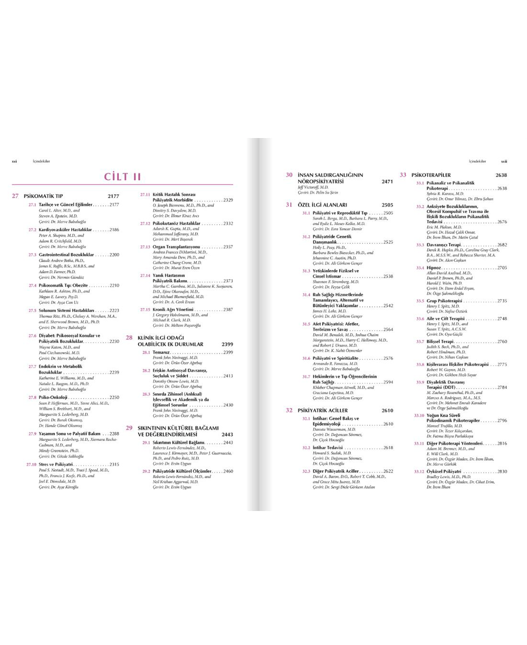 Kaplan & Sadock's Comprehensive Textbook Of Psychiatry 2 Cilt (Türkçe Baskı)