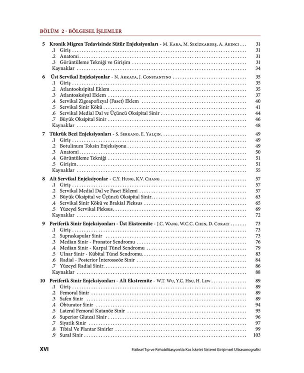 Kas İskelet Sistemi Girişimsel Ultrasonografisi