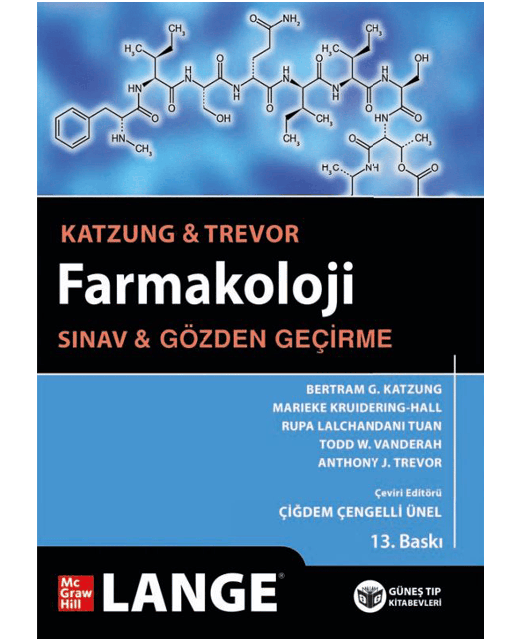 Katzung & Trevor Farmakoloji Sınav ve Gözden Geçirme (13. Baskı)