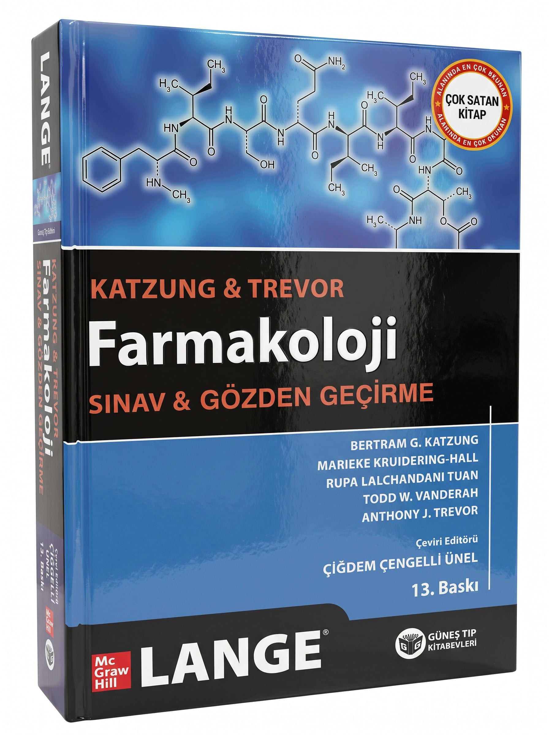 Katzung & Trevor Farmakoloji Sınav ve Gözden Geçirme (13. Baskı)