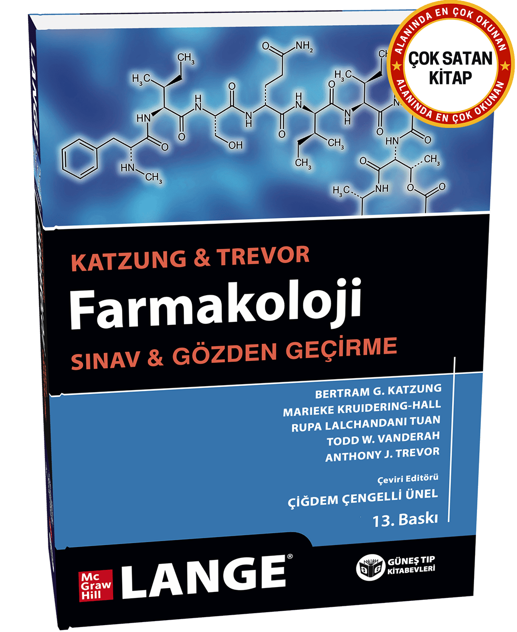 Katzung & Trevor Farmakoloji Sınav ve Gözden Geçirme (13. Baskı)