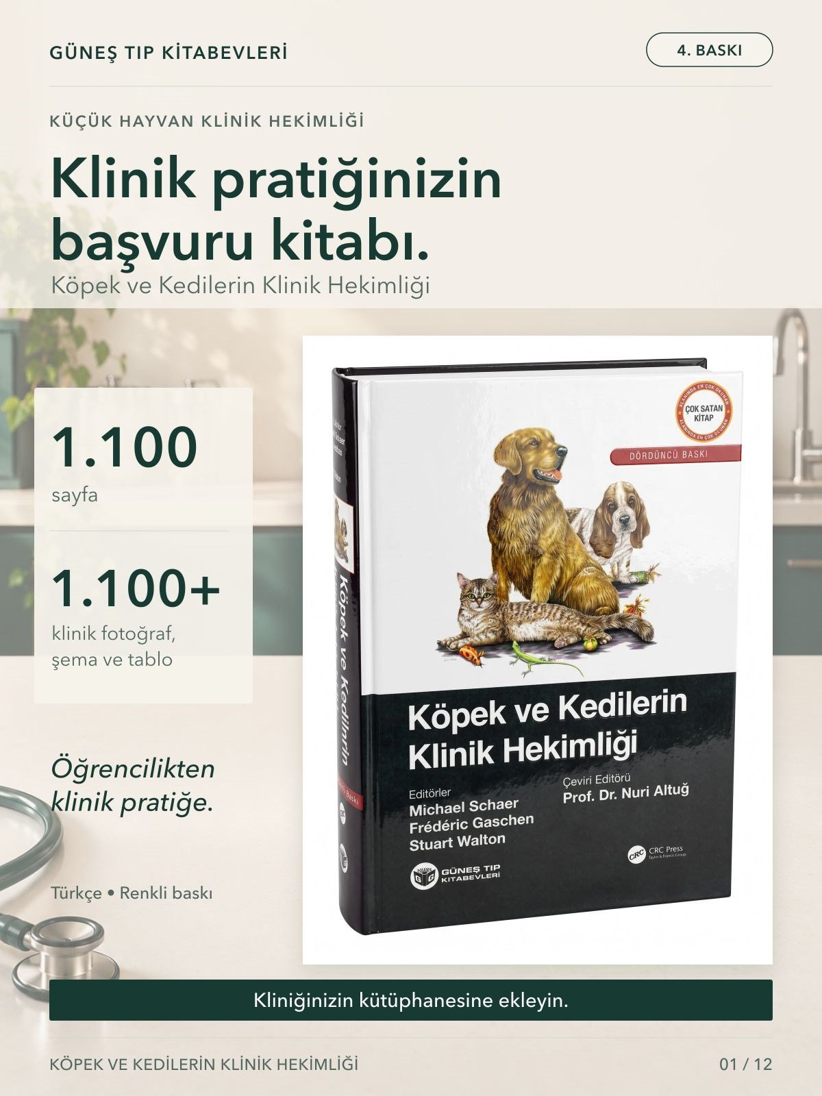 Köpek ve Kedilerin Klinik Hekimliği