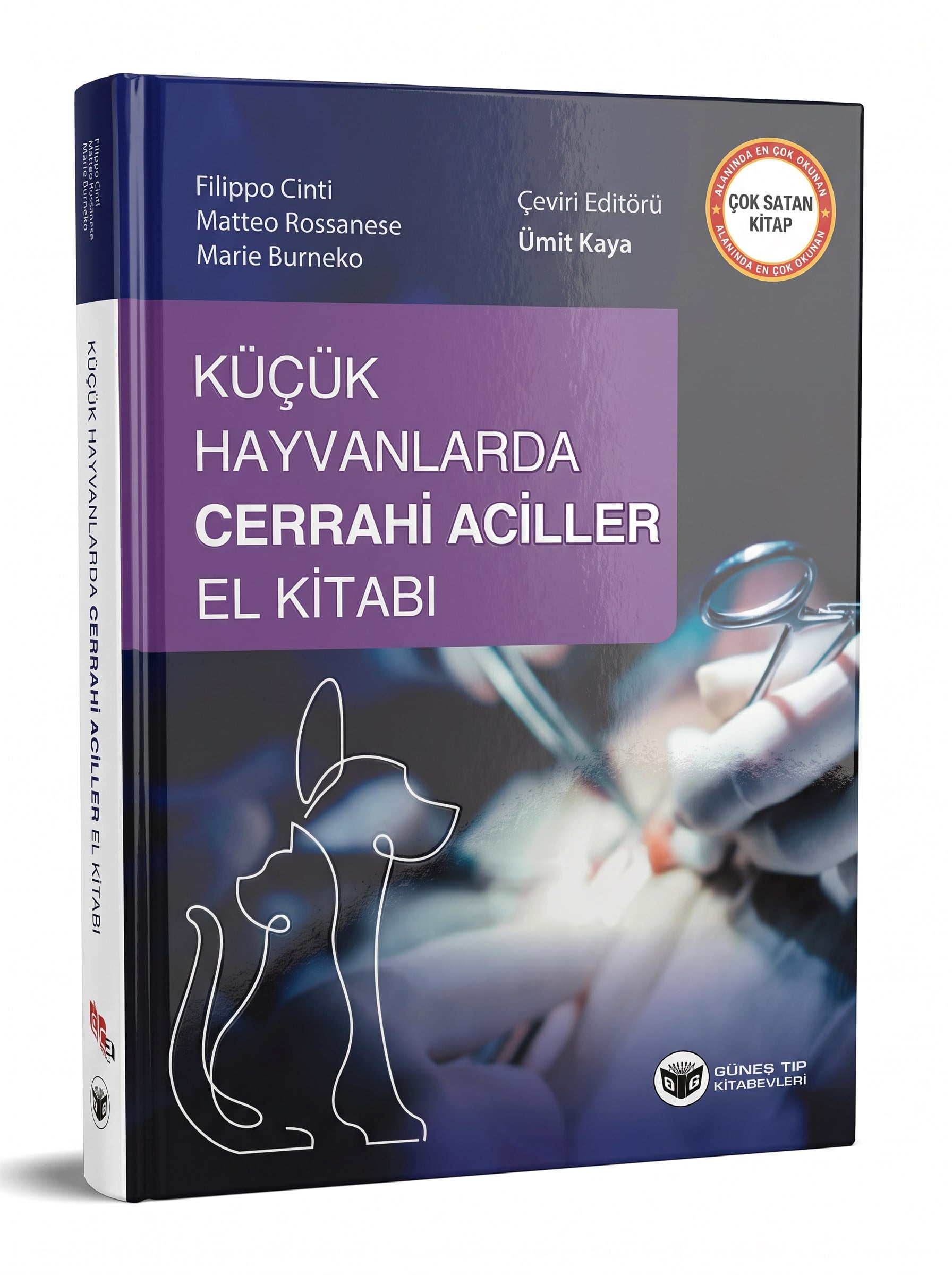 Küçük Hayvanlarda Cerrahi Aciller El Kitabı (QR Kodlu Videolu)
