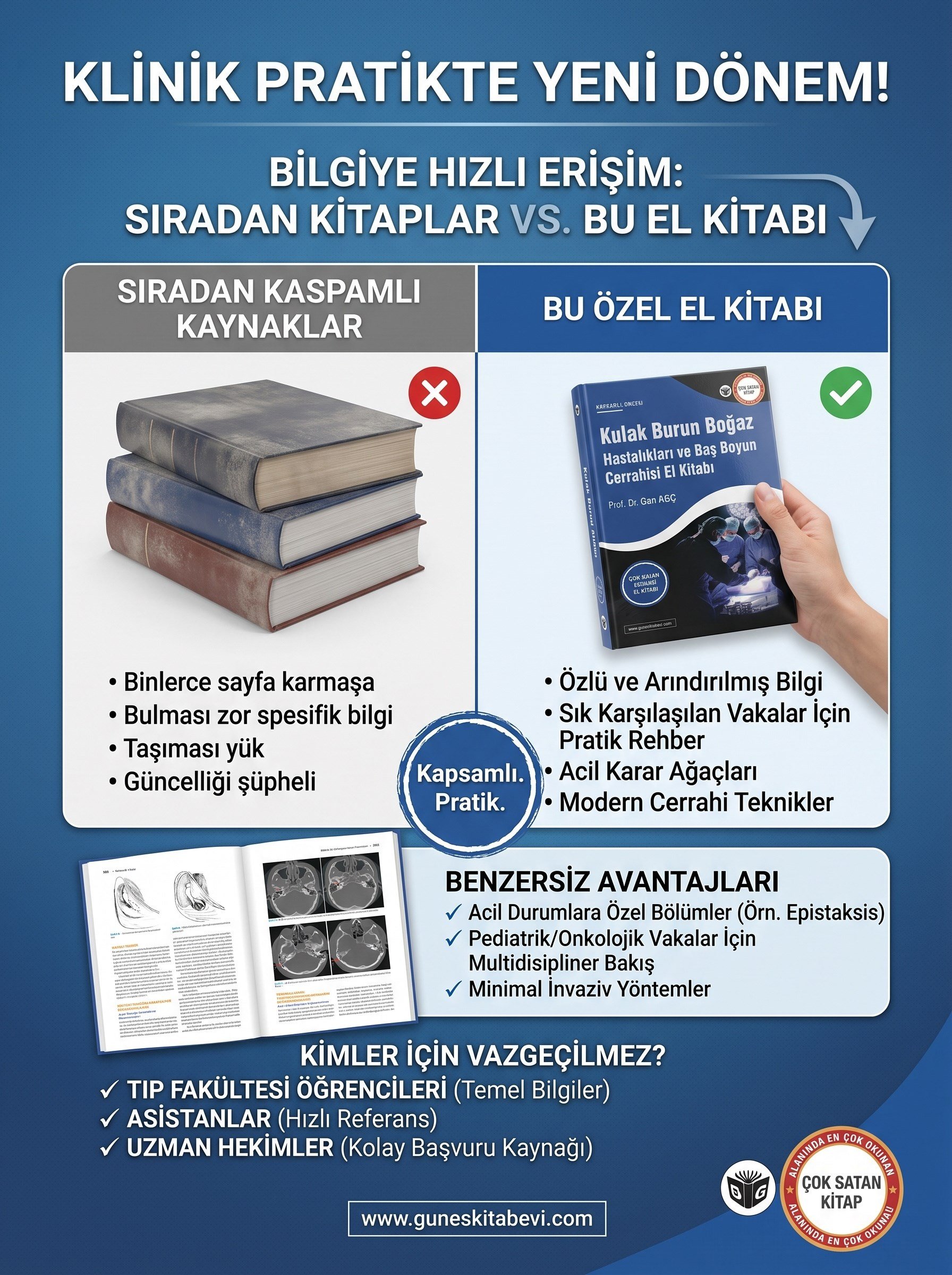 Kulak Burun Boğaz Hastalıkları ve Baş Boyun Cerrahisi El Kitabı