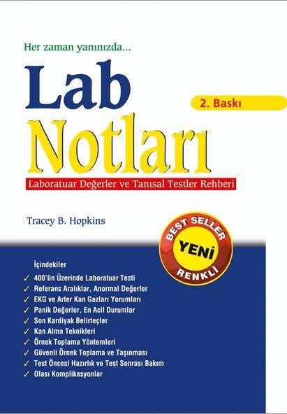 Lab Notları, Laboratuar Değerler ve Tanısal Testler Rehberi