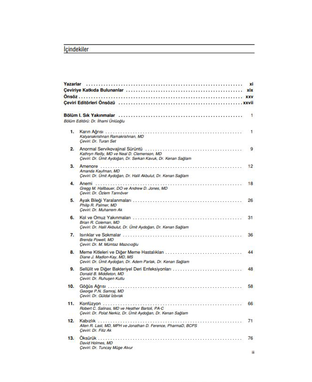 Lange Aile Hekimliği Ayaktan Tedavi ve Korunma