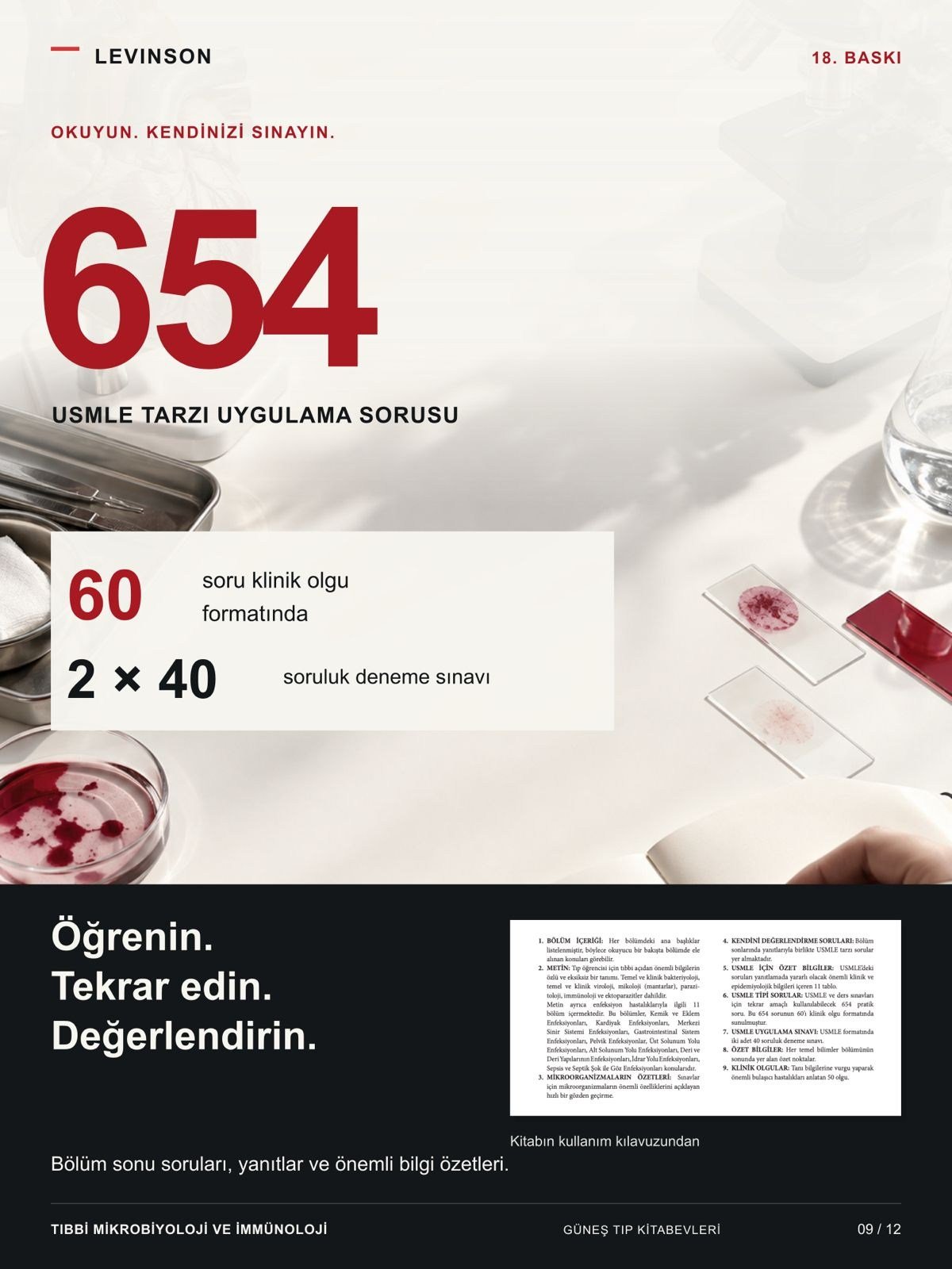 Levinson - Tıbbi Mikrobiyoloji ve İmmünoloji Klinik Enfeksiyon Hastalıkları Rehberi (KLİMUD yayınıdır. Klinik Mikrobiyoloji Uzmanlık Derneği)