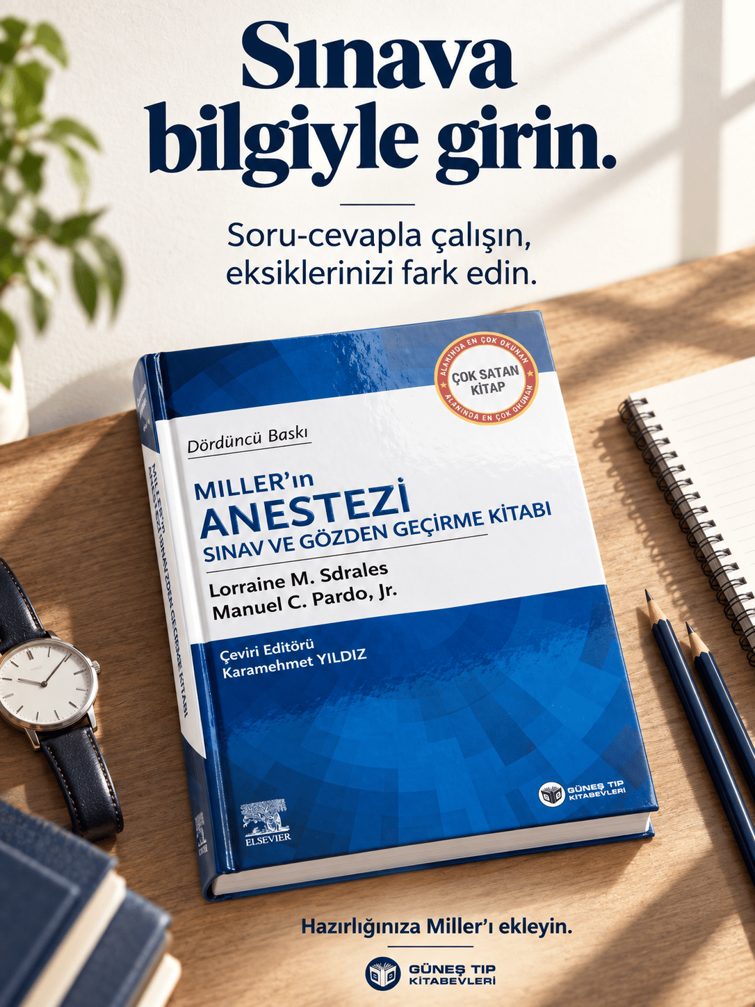 Miller'ın Anestezi Sınav ve Gözden Geçirme Kitabı