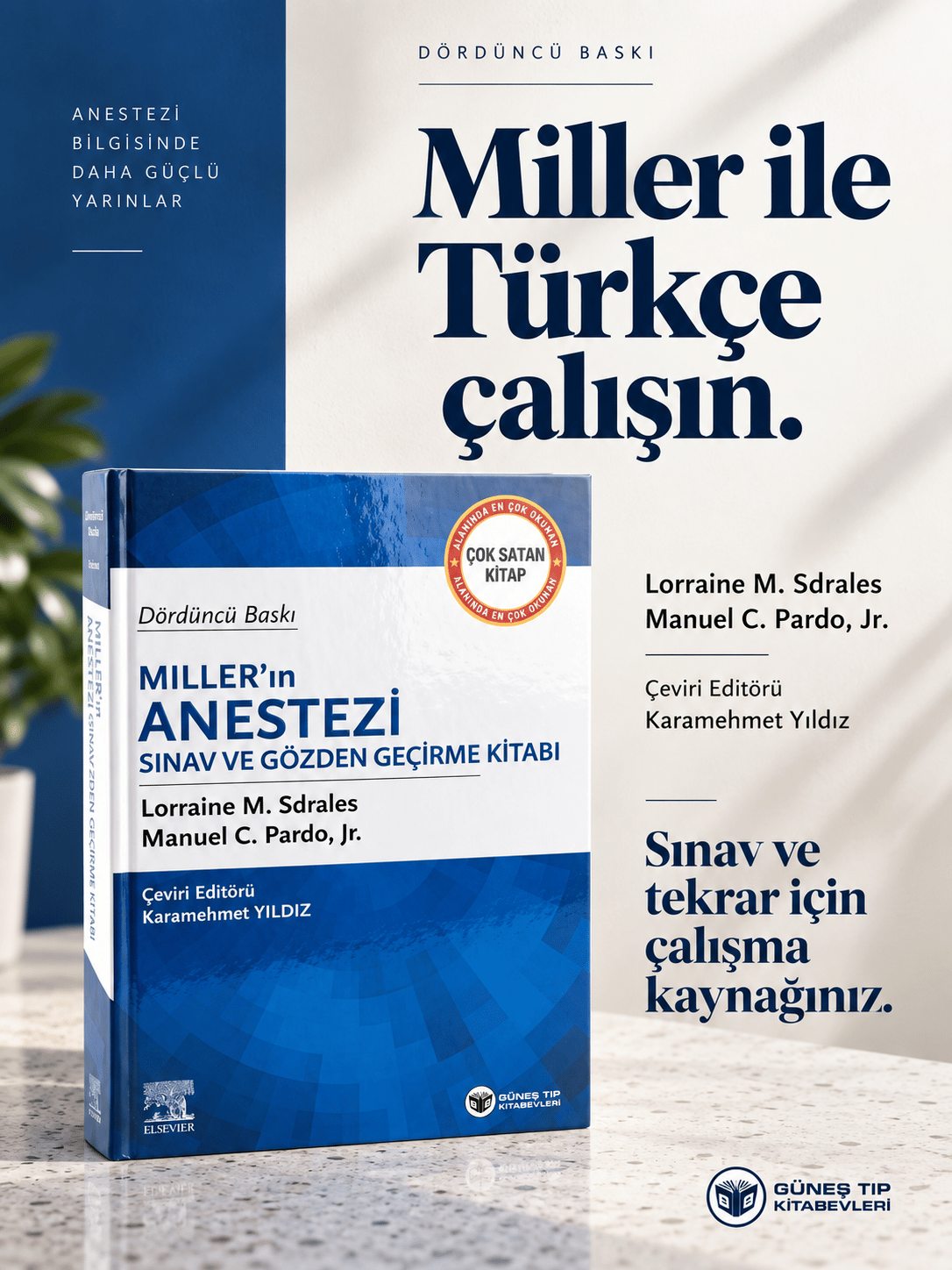 Miller'ın Anestezi Sınav ve Gözden Geçirme Kitabı