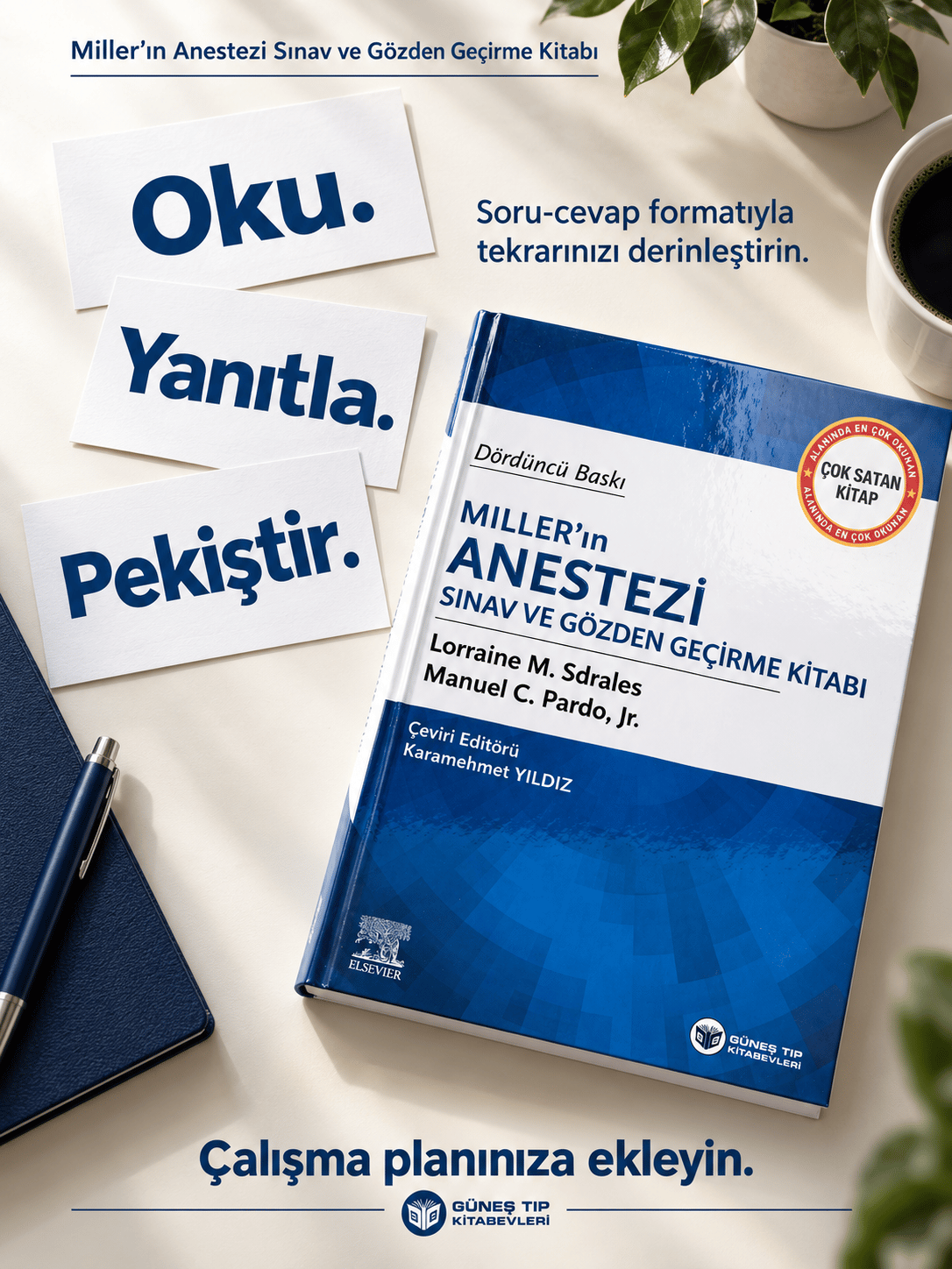 Miller'ın Anestezi Sınav ve Gözden Geçirme Kitabı