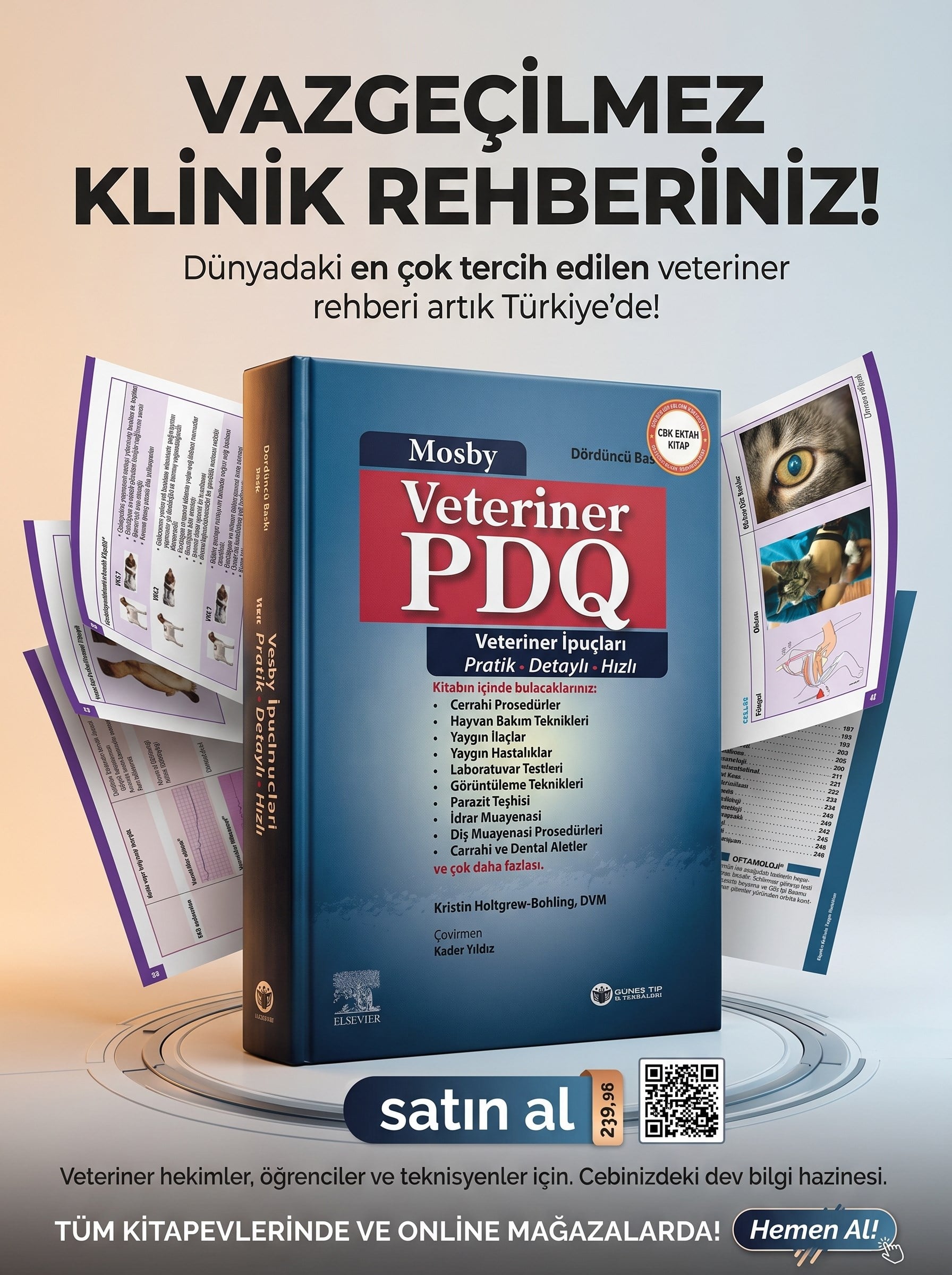 Mosby Veteriner Klinik Rehberi (Pratik, Detaylı, Hızlı)