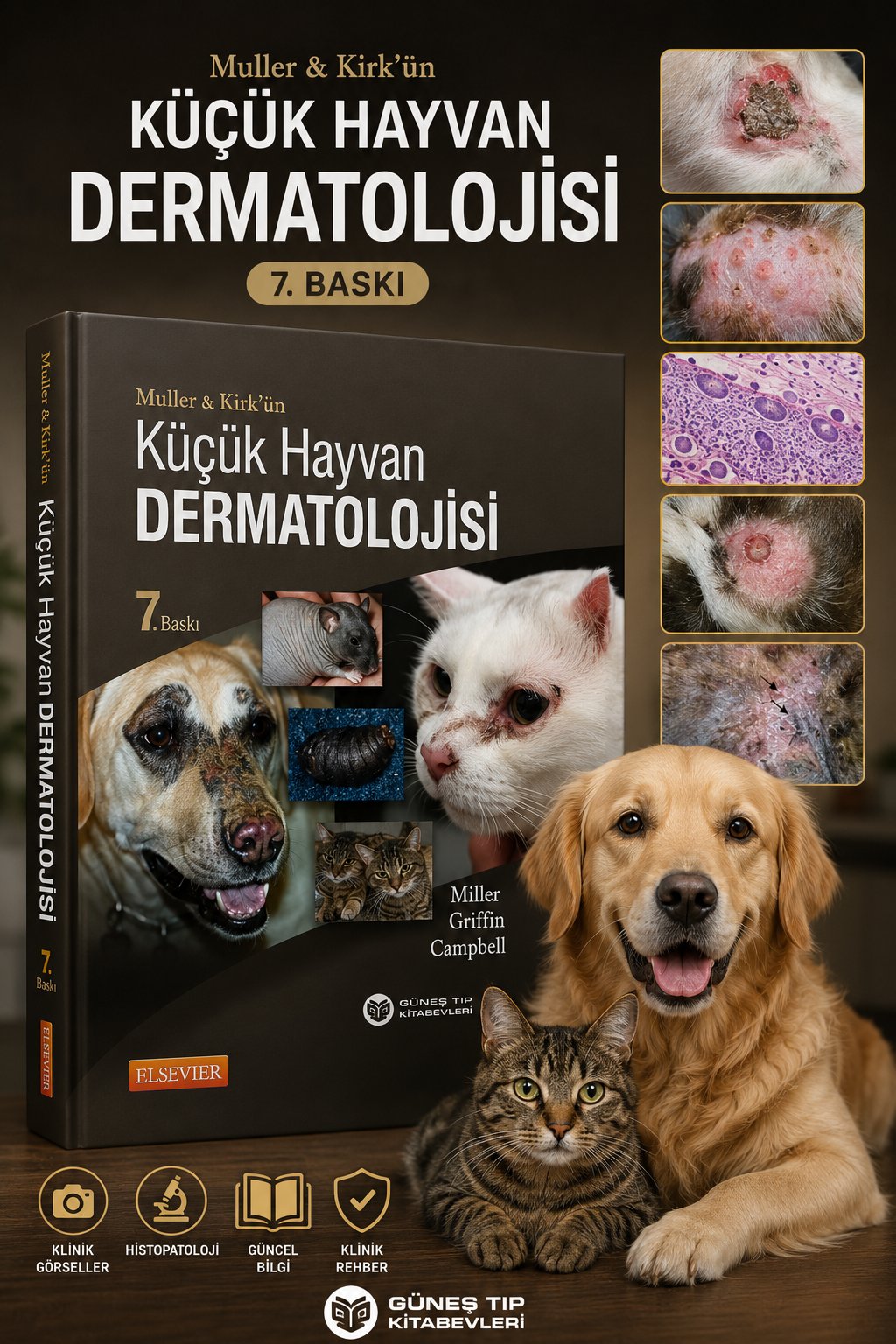 Muller & Kirk'ün Küçük Hayvan Dermatolojisi