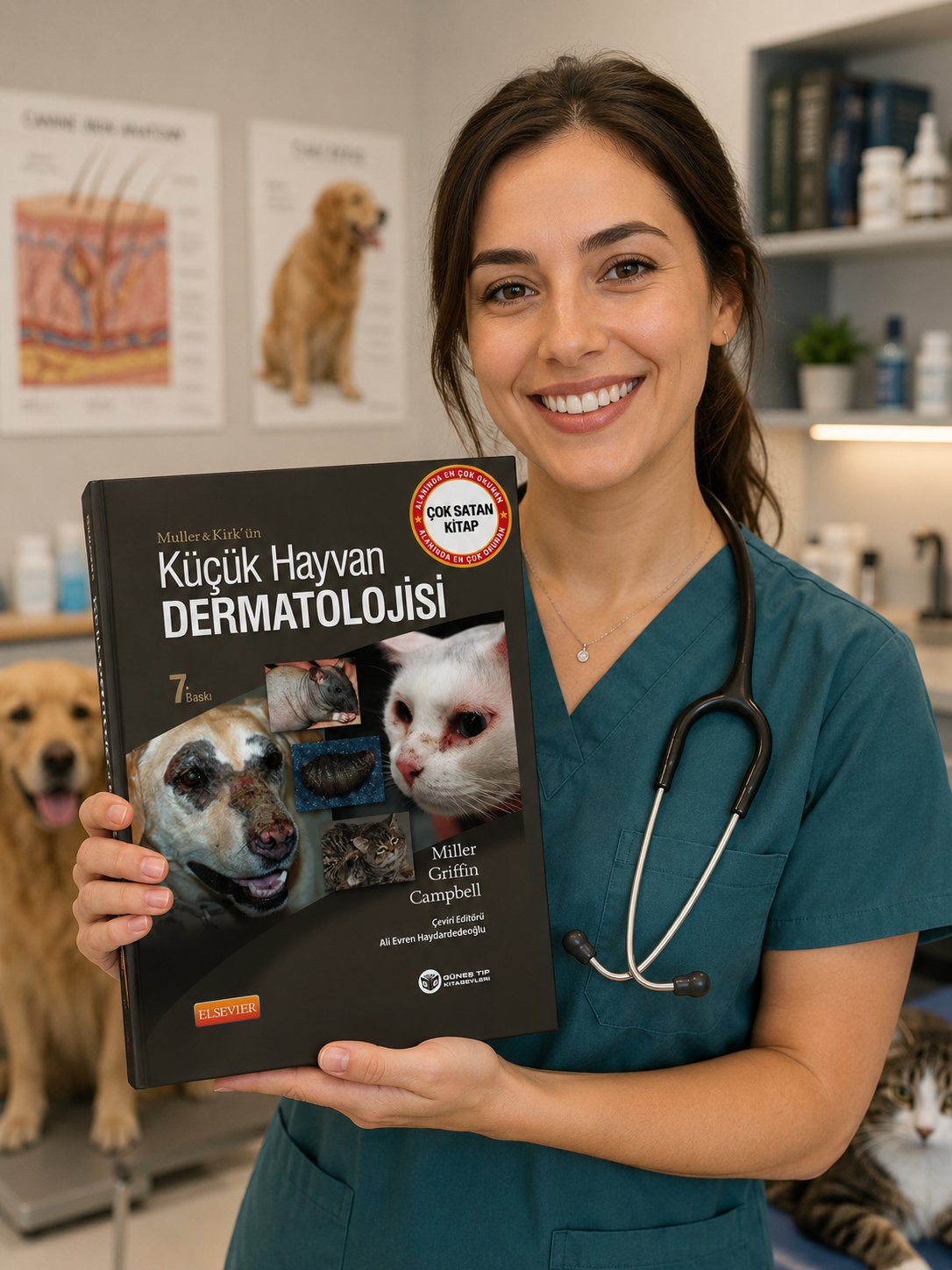 Muller & Kirk'ün Küçük Hayvan Dermatolojisi