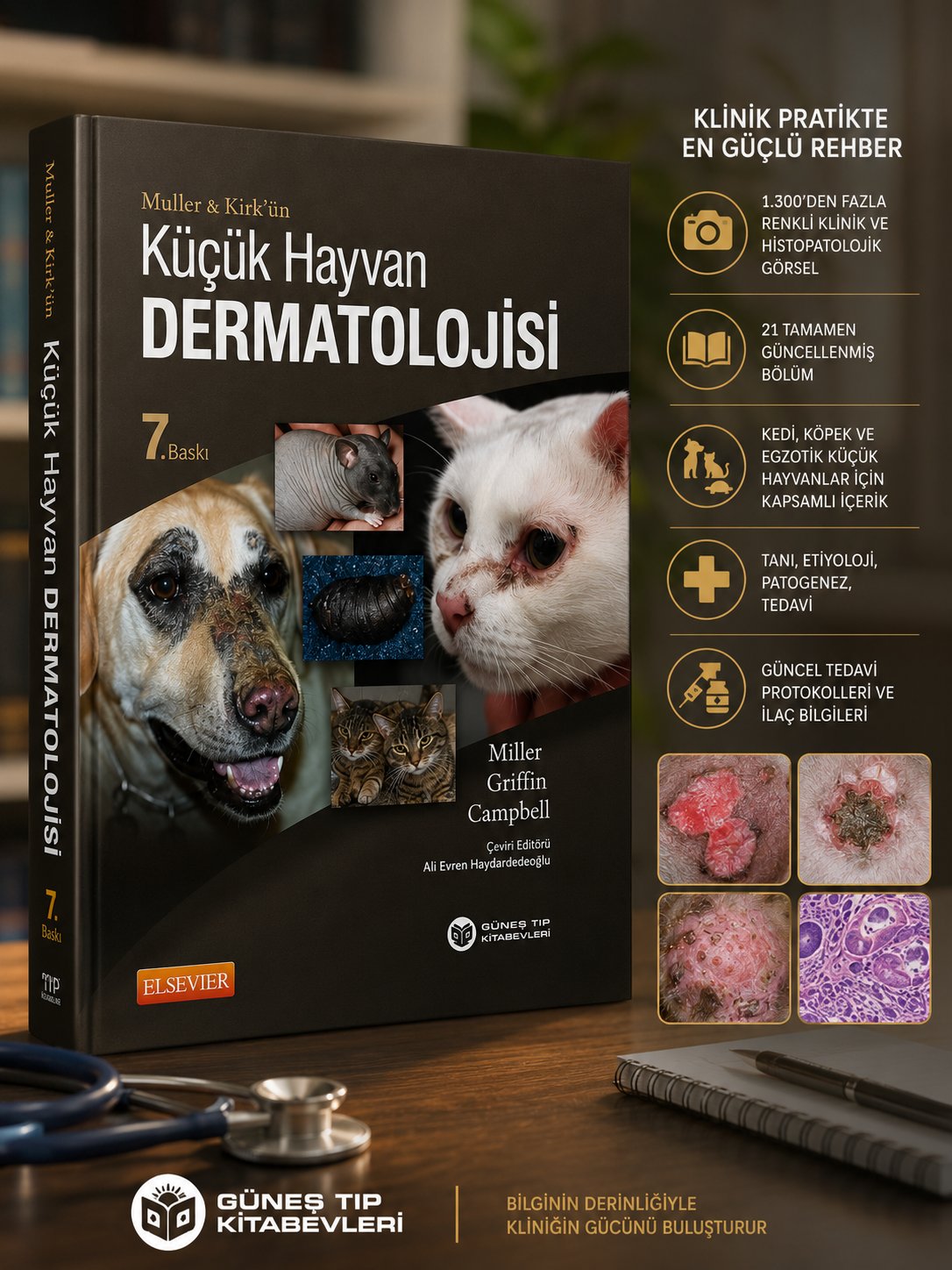 Muller & Kirk'ün Küçük Hayvan Dermatolojisi
