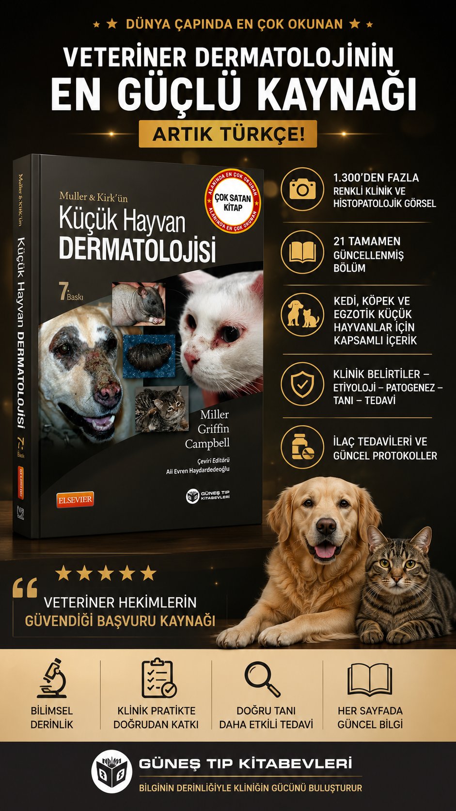 Muller & Kirk'ün Küçük Hayvan Dermatolojisi
