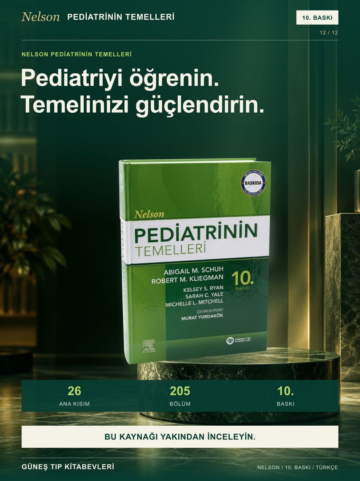 Nelson Pediatrinin Temelleri 10. Baskı