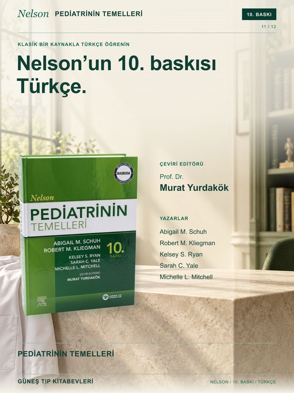 Nelson Pediatrinin Temelleri 10. Baskı