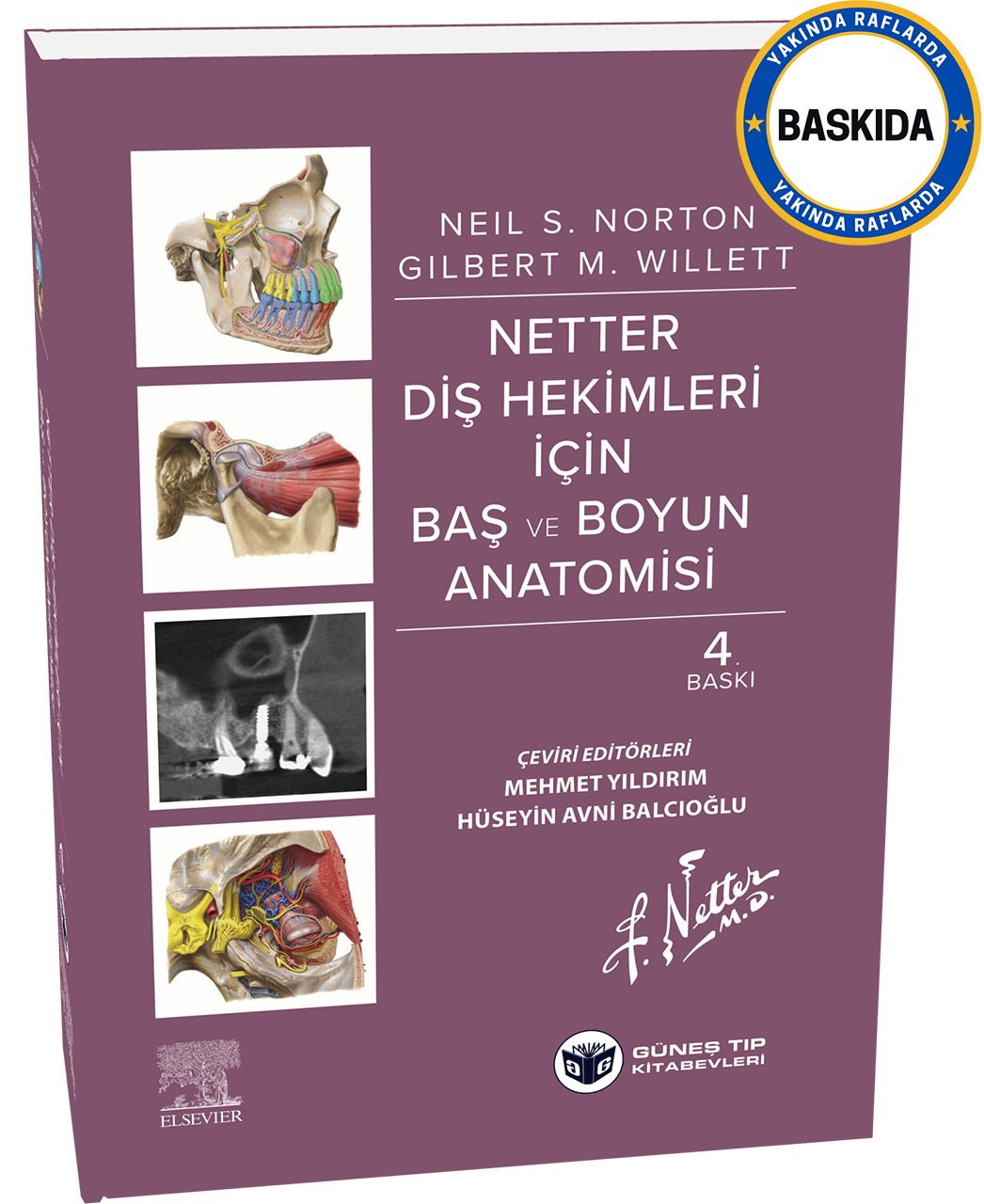 Netter Diş Hekimleri İçin Baş ve Boyun Anatomisi 4. Baskı