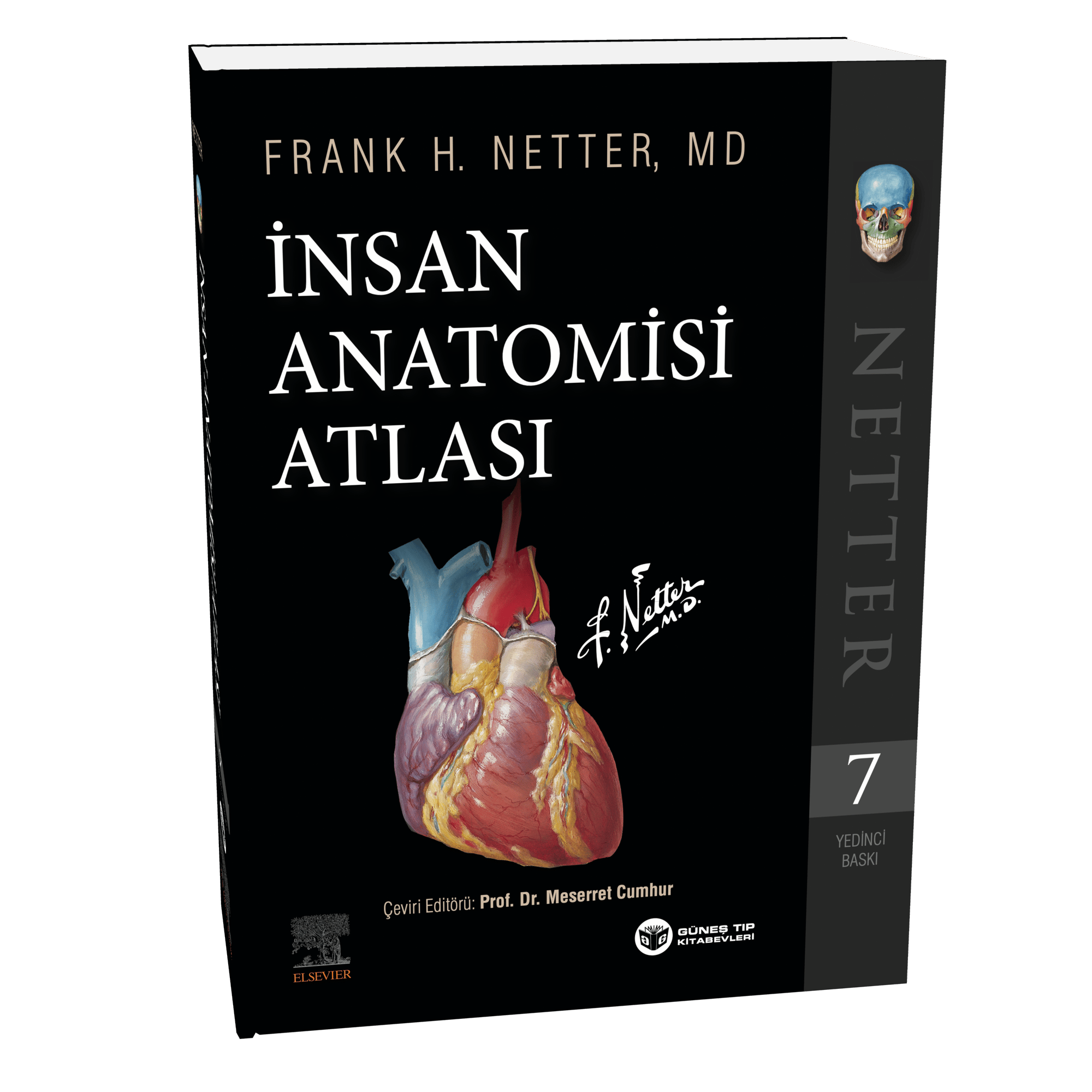 Netter İnsan Anatomisi Atlası + Anatomi Cep Kartları Seti