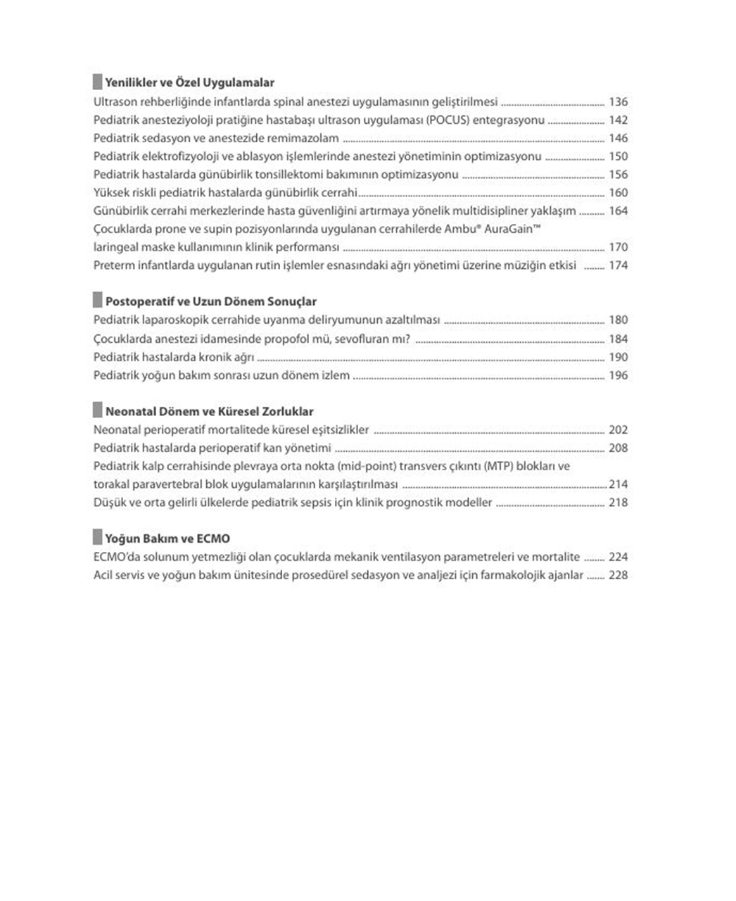 NYSORA - Pediatrik Anestezi Güncellemeler - Yoğun Klinisyenler İçin Hızlı Güncellemeler