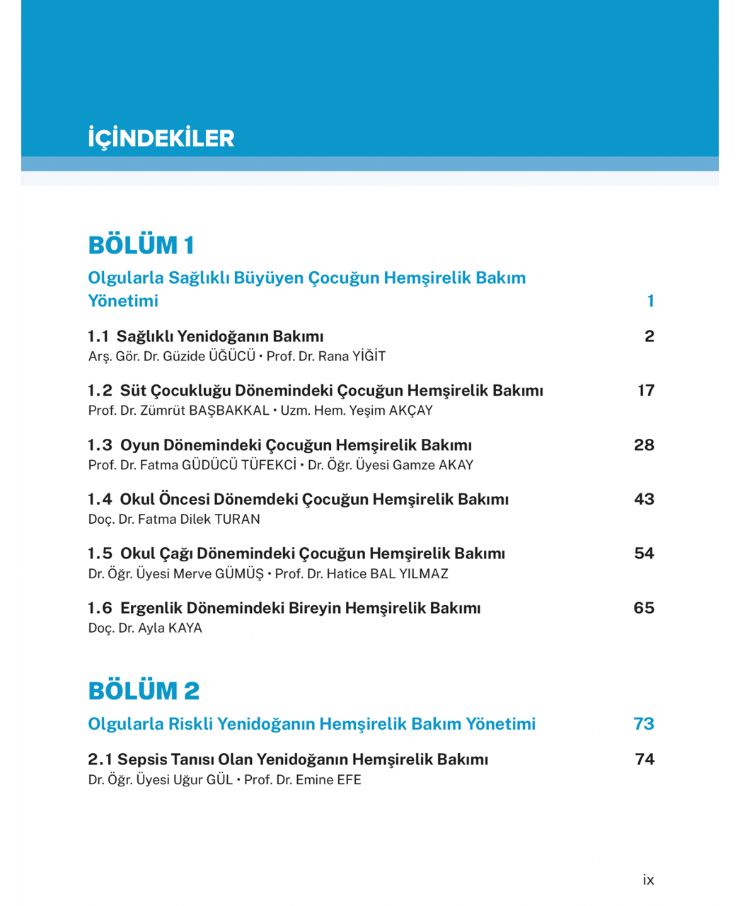 Olgularla Pediatri Hemşireliği
