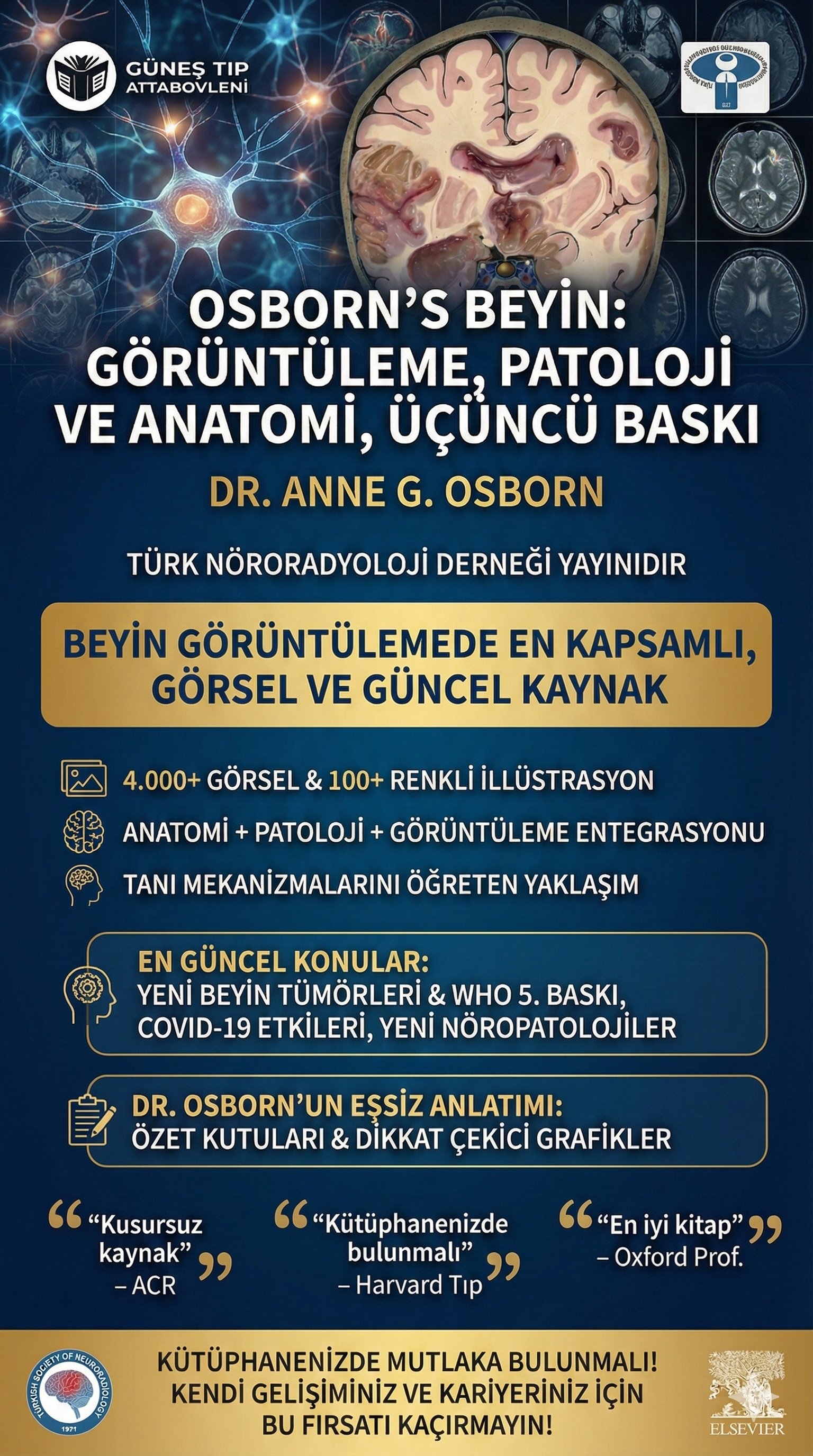 Osborn's Beyin Görüntüleme, Patoloji ve Anatomi 3. Baskı