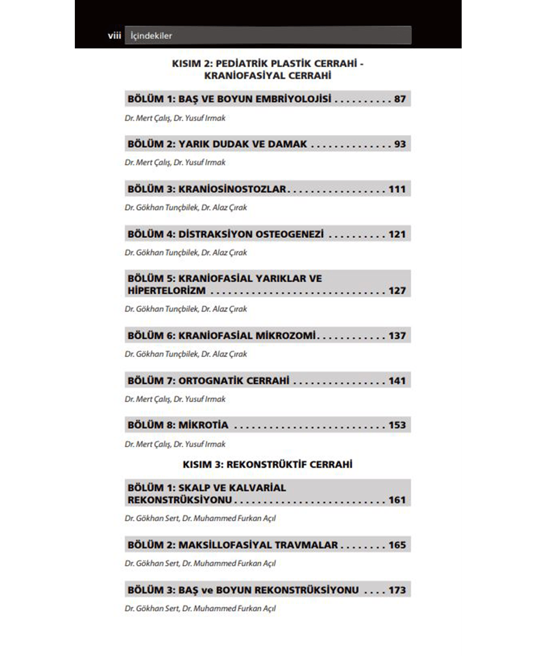 Plastik Cerrahi Akıl Notları