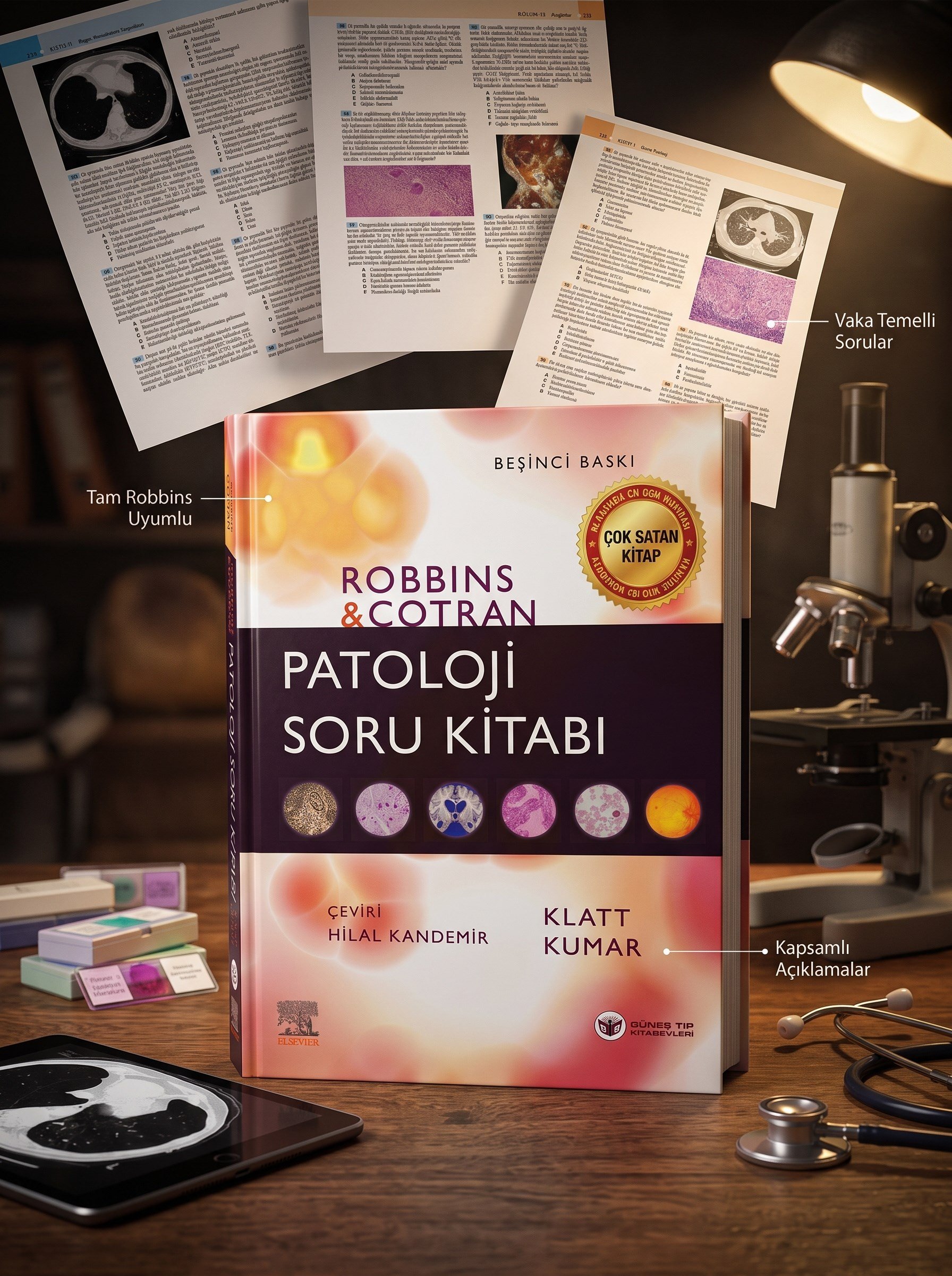 Robbins Patoloji Soru Kitabı (Kapsamlı Gözden Geçirme)