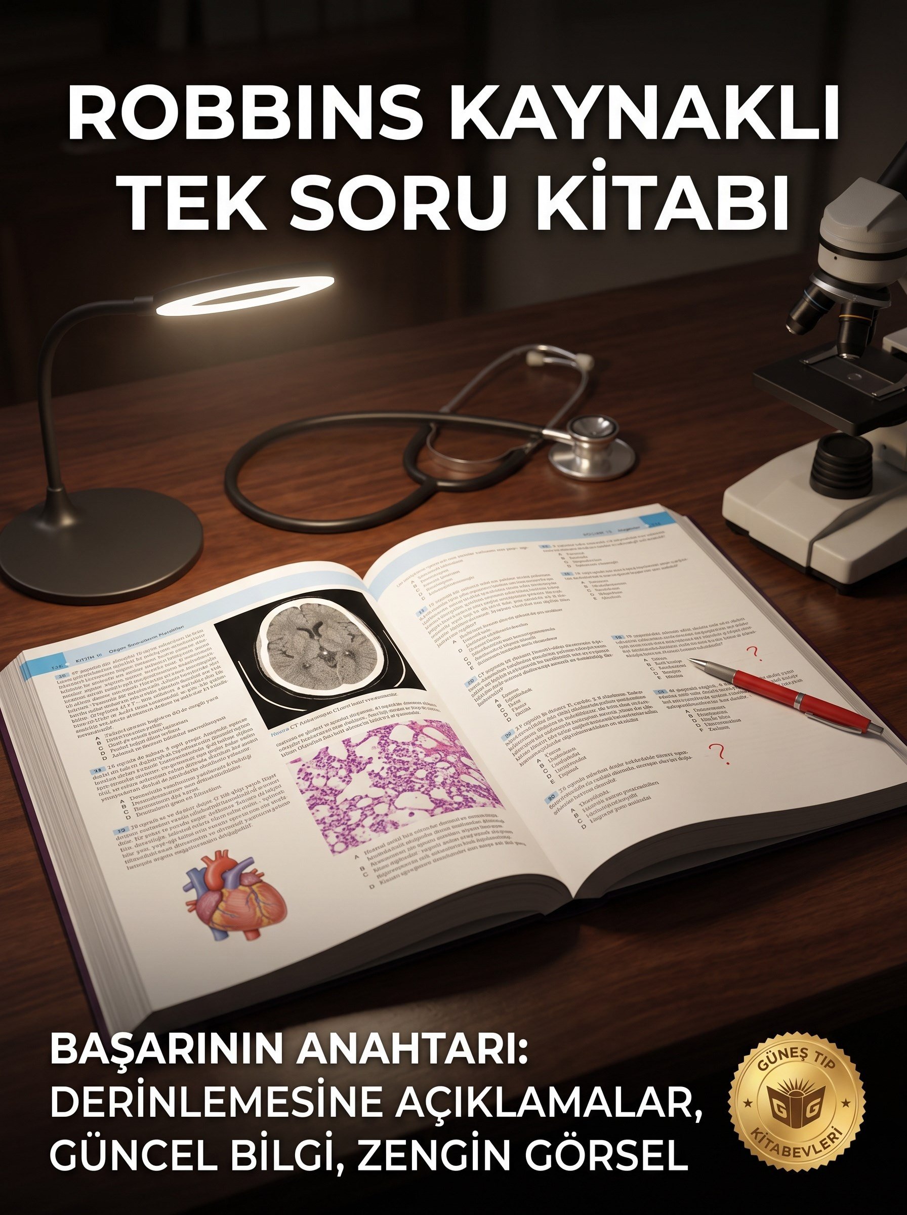 Robbins Patoloji Soru Kitabı (Kapsamlı Gözden Geçirme)