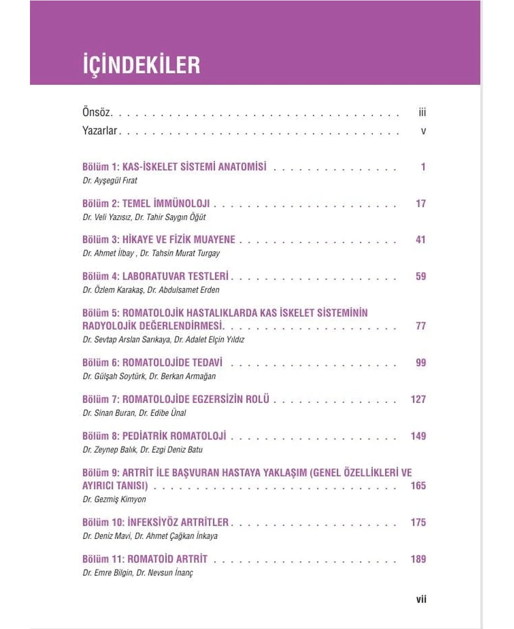 Romatoloji Akıl Notları