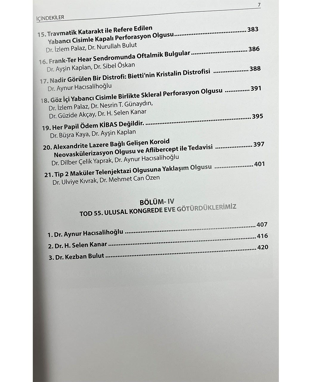 S.b.ü. Dr Lütfi Kırdar Şehir Hastanesi Kartal Göz Kliniği Bülteni