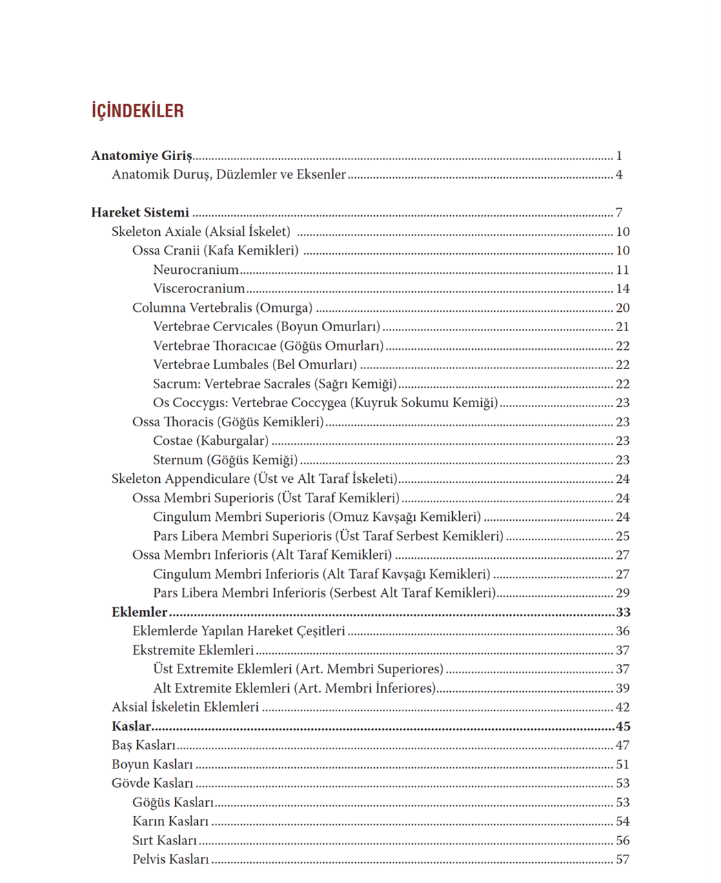 Sağlık Bilimleri İçin Anatomi 3.Baskı