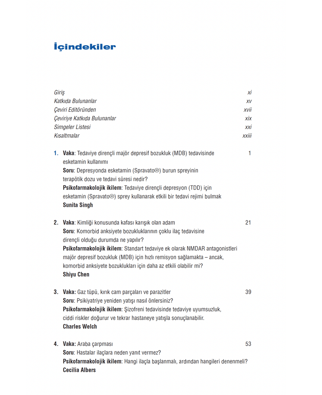 Stahl Temel Psikofarmakoloji Vaka Çalışmaları 5