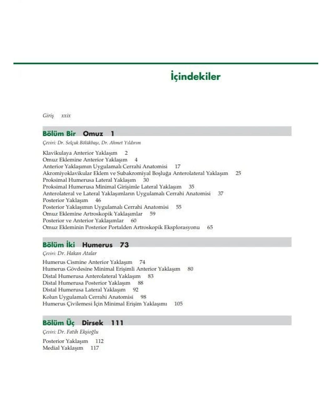 Surgical Exposures in Orthopaedics The Anatomic Approach, Türkçe